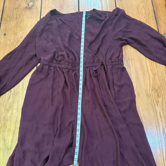Lane Bryant Purple Relaxed Fit Long Sleeve Jumpsuit Plus Size NWT - Picture 4 of 16